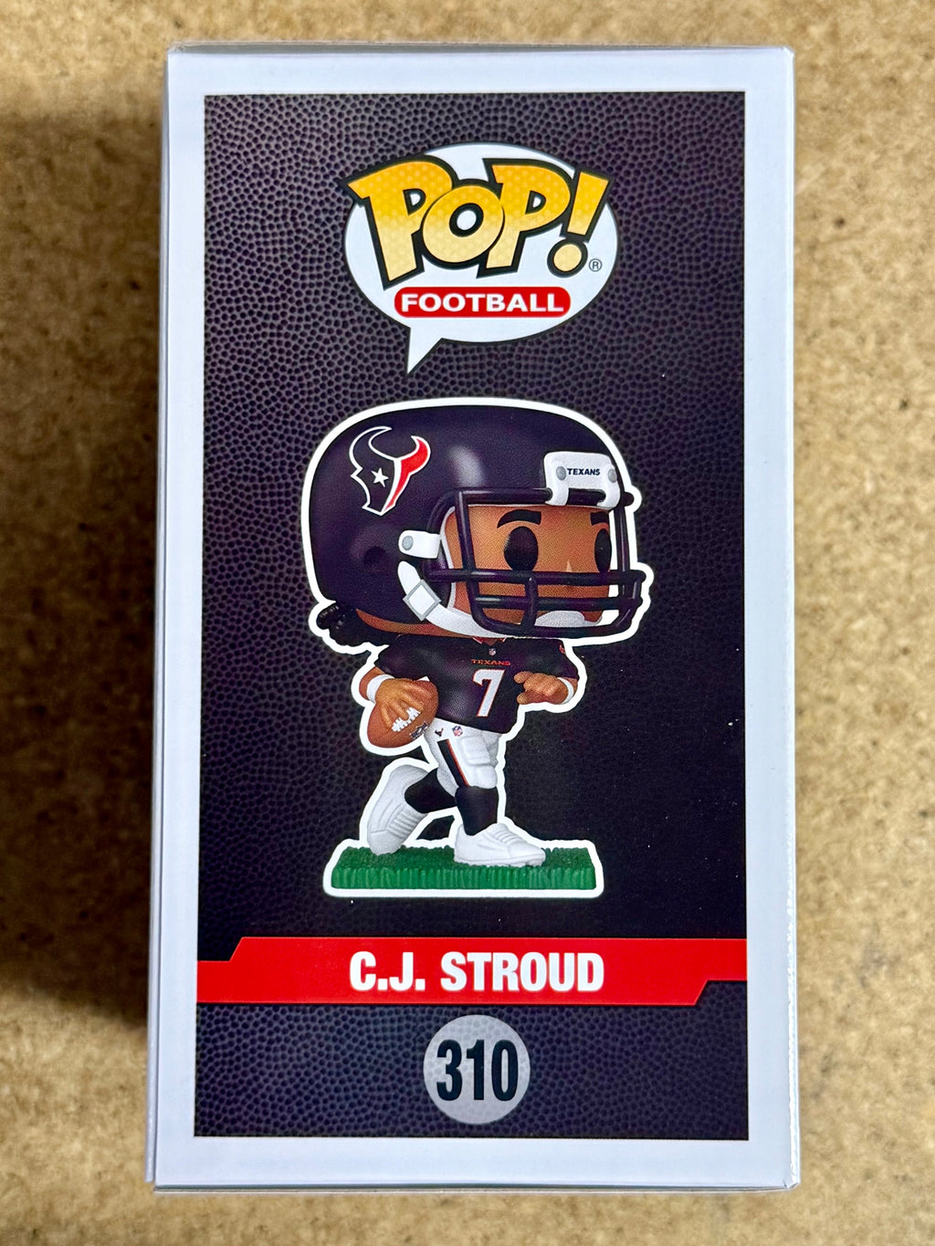 Funko Pop! Football C.J. Stroud #310 NFL Houston Texans 2025 Rookie Of Year 2023