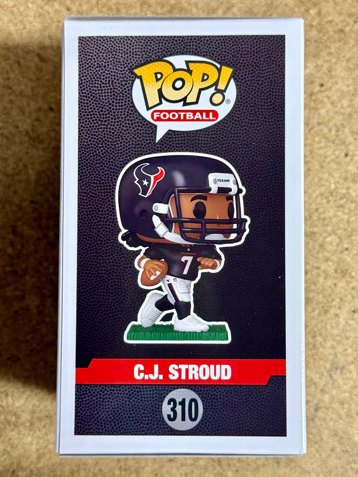 Funko Pop! Football C.J. Stroud #310 NFL Houston Texans 2025 Rookie Of Year 2023