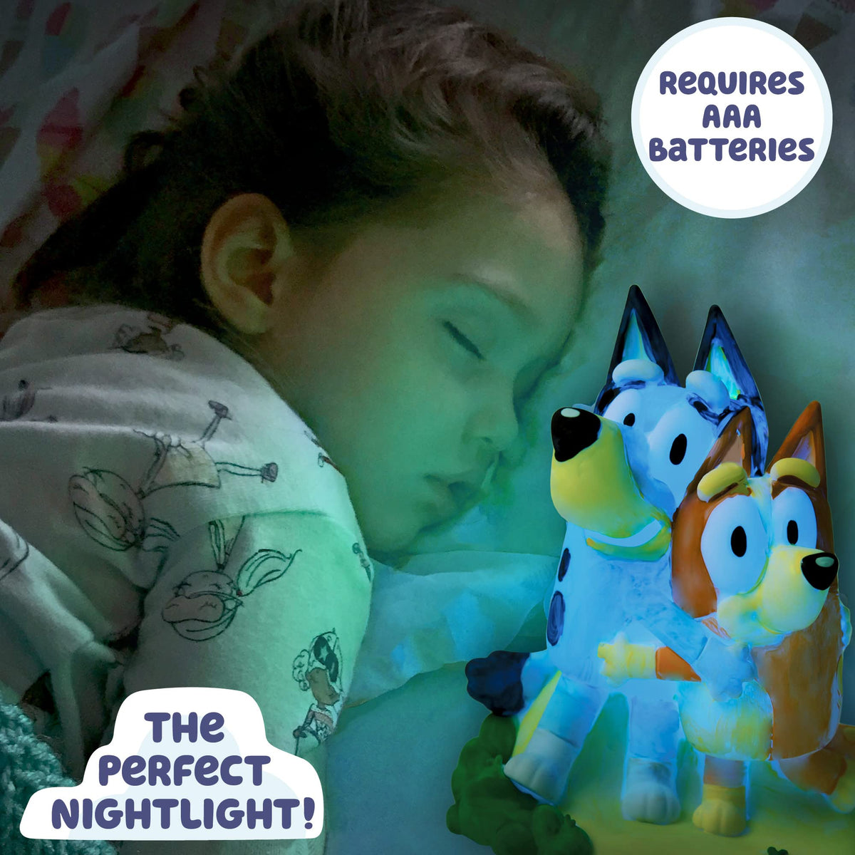 Bluey & Bingo Paint Your Own Night Lamp Art Set