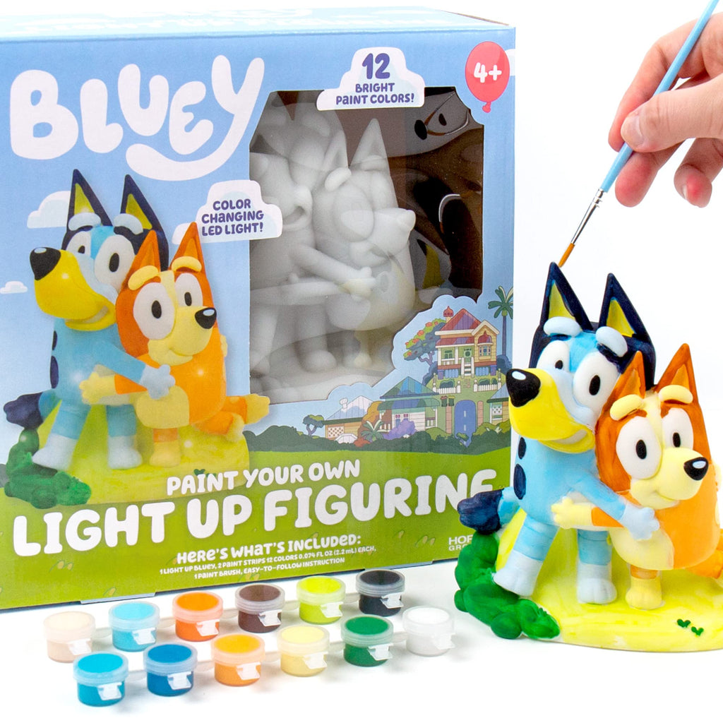 Bluey & Bingo Paint Your Own Night Lamp Art Set