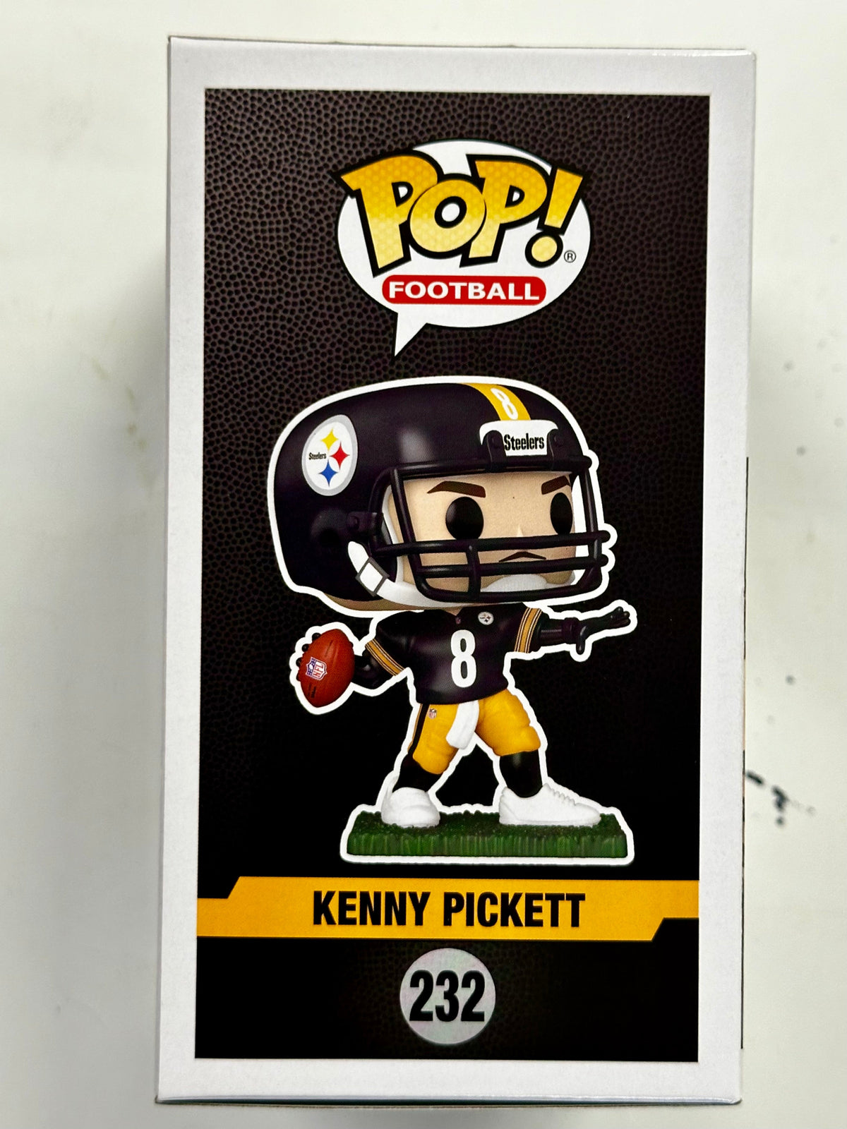 Funko Pop! Football Kenny Pickett #232 NFL Pittsburgh Steelers 2023 Fanatics Exclusive