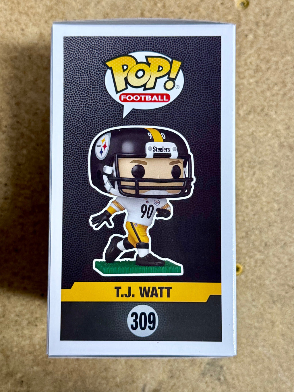 Funko Pop! Football TJ Watt #309 NFL Pittsburgh Steelers 2025 DPOY 2021