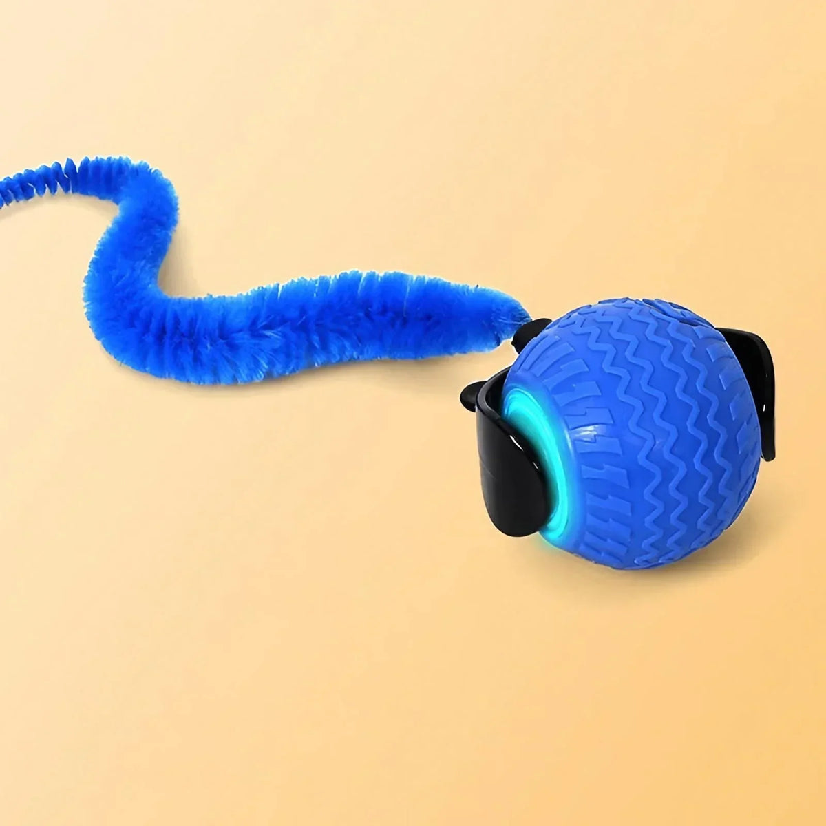 Automatic Rotating Smart LED Interactive Cat Teasing Ball Obstacle Avoidance Playful Pets Toy